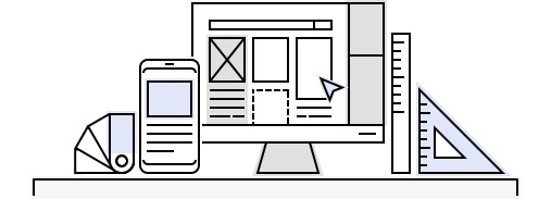 Imagem a representar o design nas áreas de emprego em carreiras