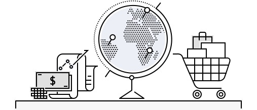 Imagem a representar as vendas e marketing nas áreas de emprego em carreiras