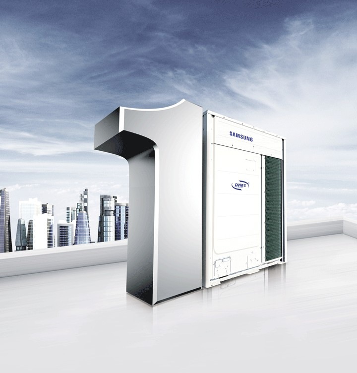 O Samsung DVM S inclui um Compressor Digital Inverter inovador, um permutador de calor optimizado com aletas onduladas e ventoinhas de elevada eficácia, que fornecem uma eficiência energética de classe mundial às empresas contemporâneas cientes do orçamento e do meio ambiente.