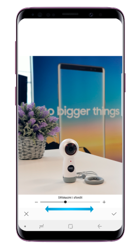 Si te bej portrete duke perdorur Fokus Live ne Galaxy S9 plus