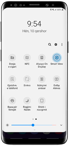 Shtypni Smart View në Galxy S9