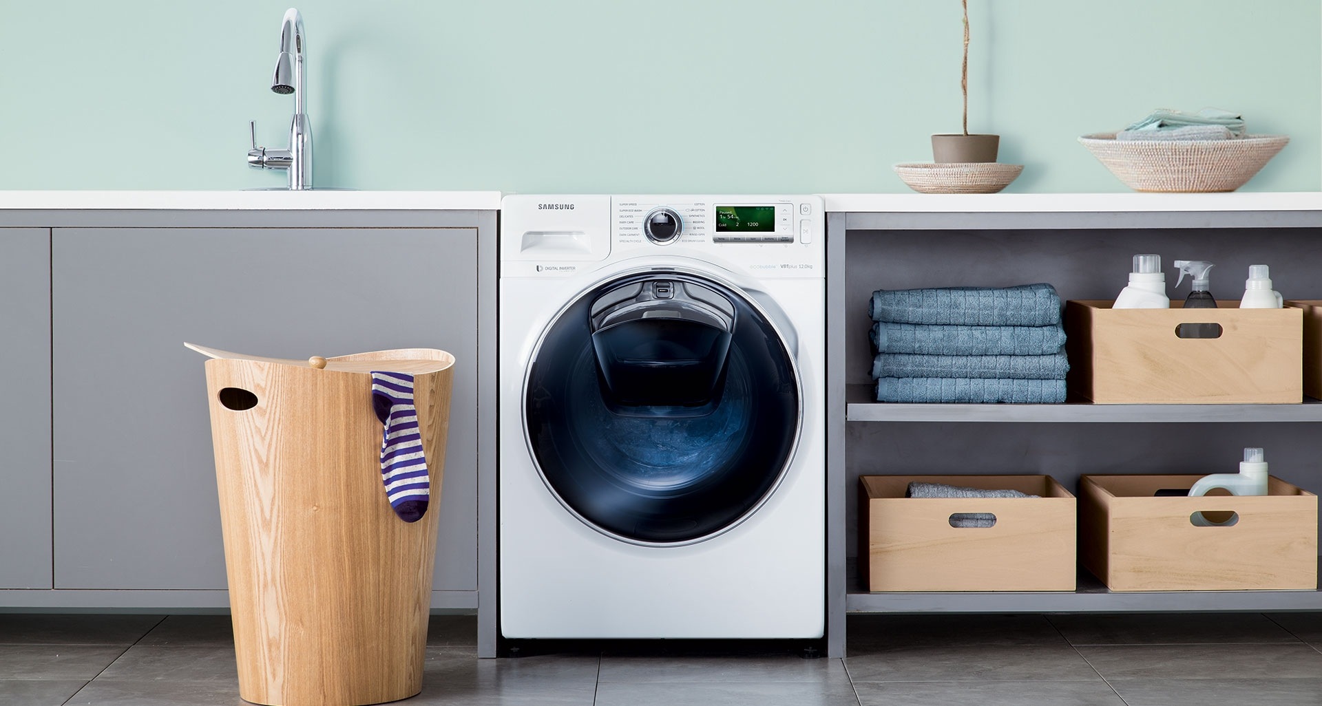 Verbraucher bewerten die Samsung AddWash™ Waschmaschine Verbraucher bewerten die Samsung AddWash™ Waschmaschine