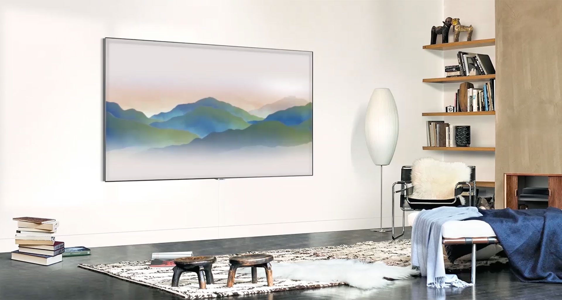Samsung QLED TV 2018: Mehr Bild, weniger TV. Samsung QLED TV 2018: Mehr Bild, weniger TV.