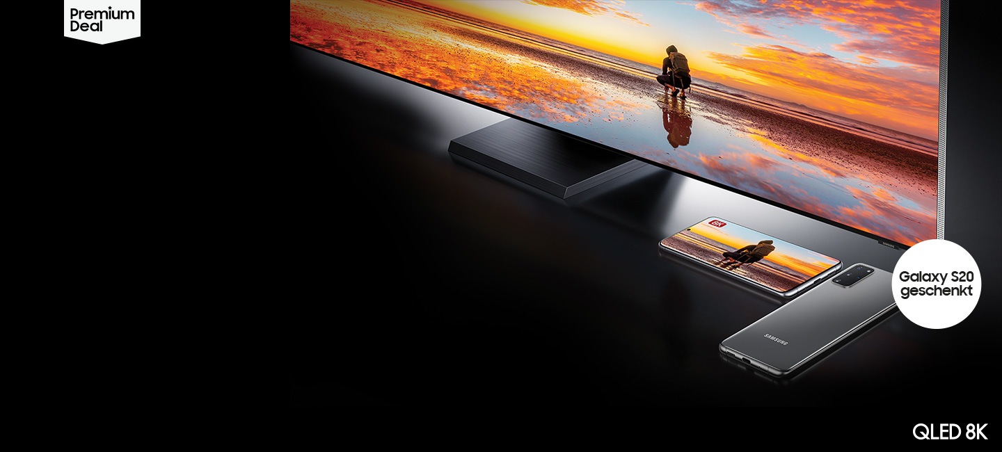 QLED 8K TV - Galaxy S20 geschenkt