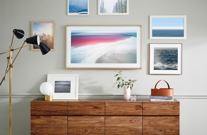 Samsung The Frame: Kunstobjekt und TV zugleich Samsung The Frame: Kunstobjekt und TV zugleich