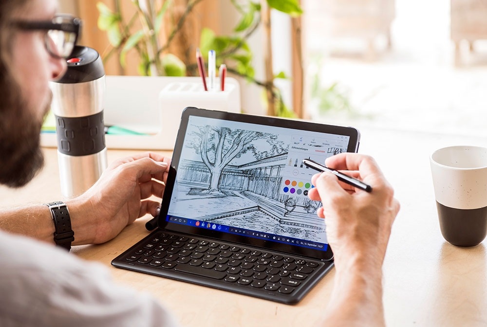 Galaxy Tab S4 - kreatives arbeiten