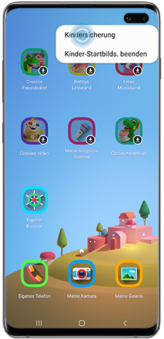 Samsung Galaxy - Kindermodus Einstellungen