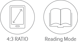 4:3 RATIO, Reading Mode