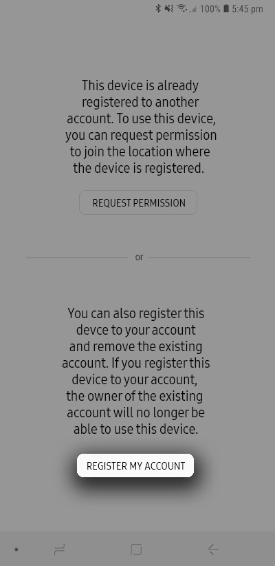 Try to register the POWERbot if it disappears, if you see a screen offering to remove it from the previous account select REGISTER MY ACCOUNT