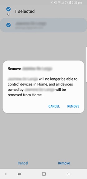 remove member
