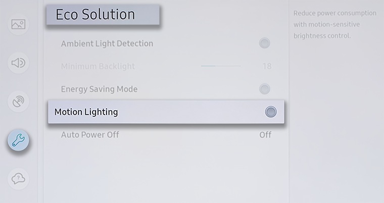 Motion Lighting.