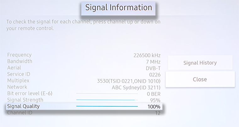 Signal Strength
