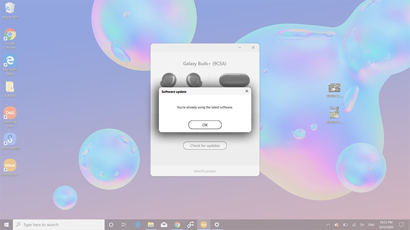 Software already up-to-date