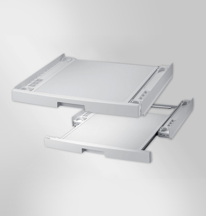Stacking Shelf for Samsung Dryers with the 7.5Kg, 8.5Kg and 11Kg Samsung front load washing machines
