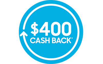 $400 Cashback Banner $400 Cashback Banner