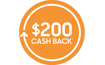 $200 Cashback Banner $200 Cashback Banner