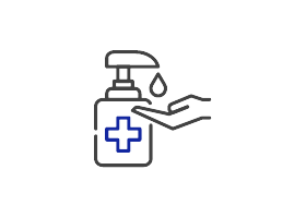 safety first - hand sanitiser