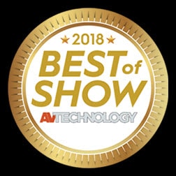 Best of Show - InfoComm 2018 official award logo