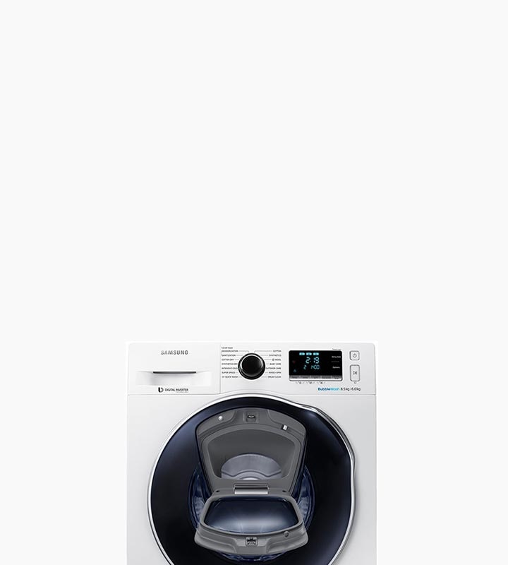 Wash and dry in one machine