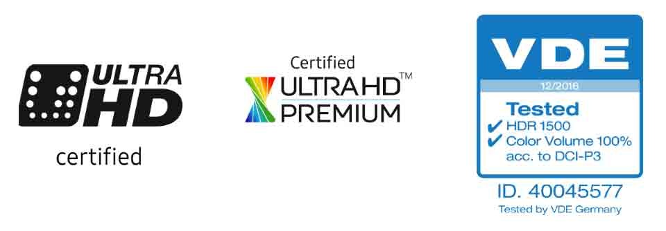 Gecertificeerde UHD Premium VDE Gecertificeerde UHD Premium VDE