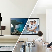 De Professional Display is het ideale presentatiescherm
