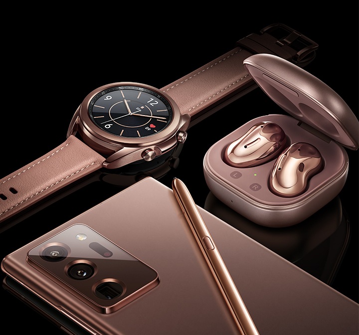 Galaxy Note20, Galaxy Watch3 en de Galaxy Buds Live