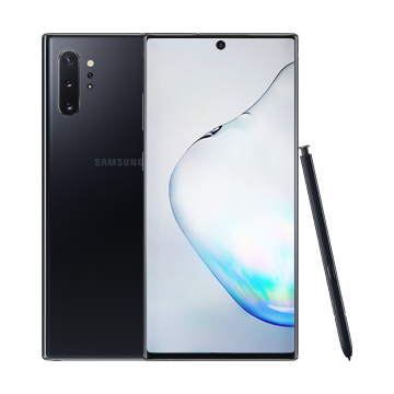 note10+ zwart 256 gb