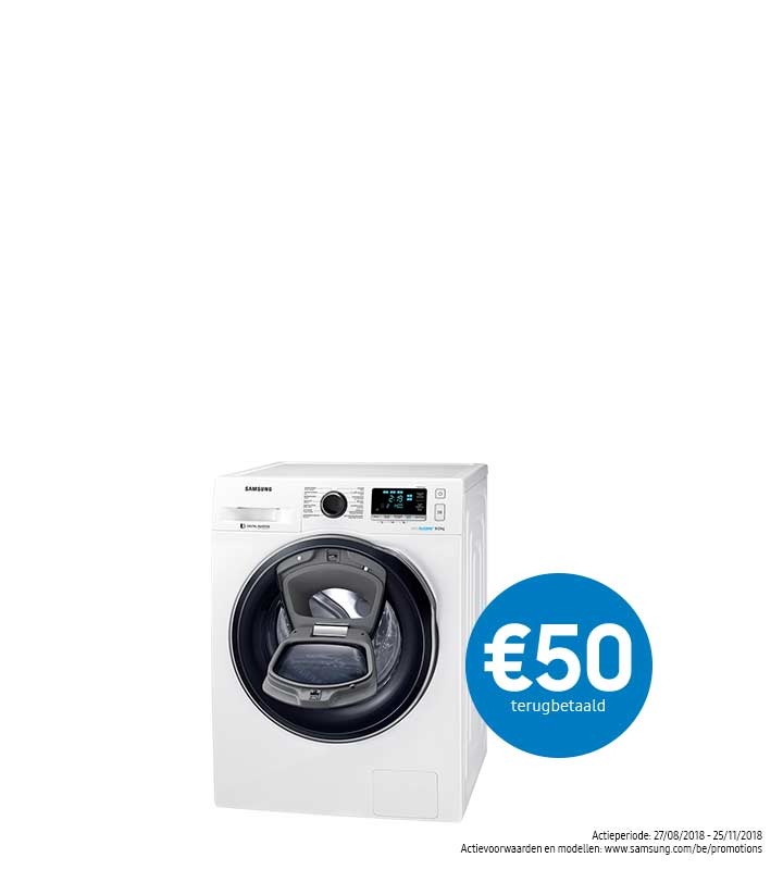 addwash wasmachine promotie