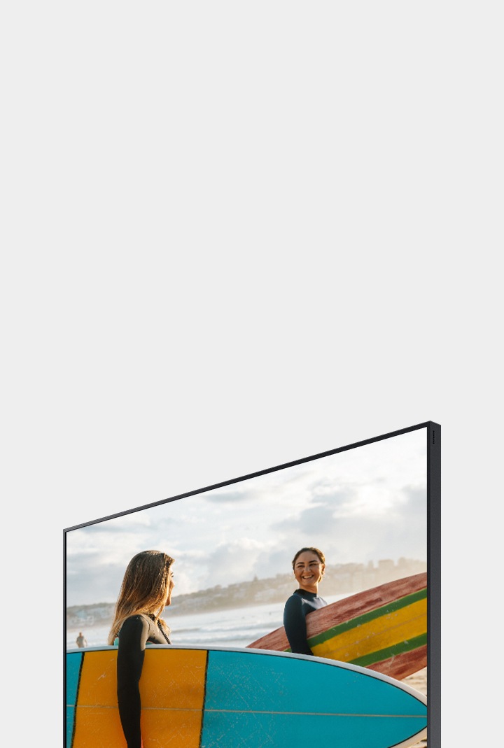 Ervaar QLED-technologie binnen het mooie kader van The Frame TV.