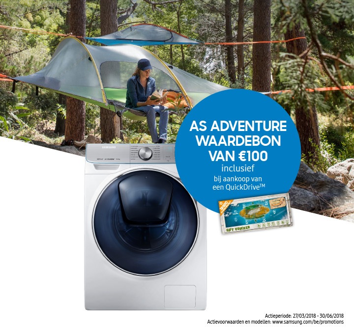 Samsung QuickDrive AS Adventure