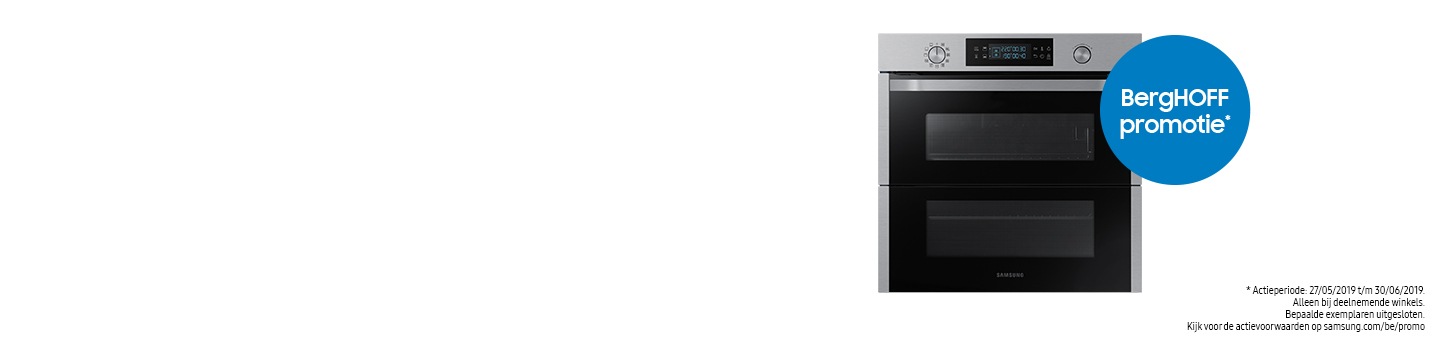 Dual Cook Flex Samsung oven Berghoff promotie