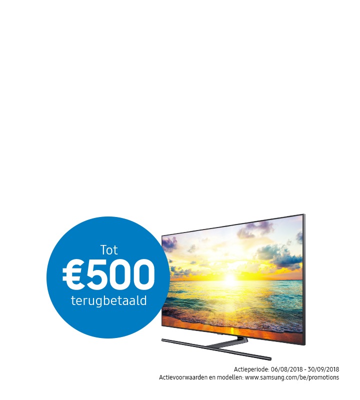 QLED TV promotie