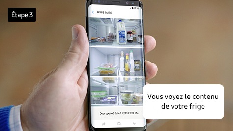 Étape 3. Vous voyez le contenu de votre frigo