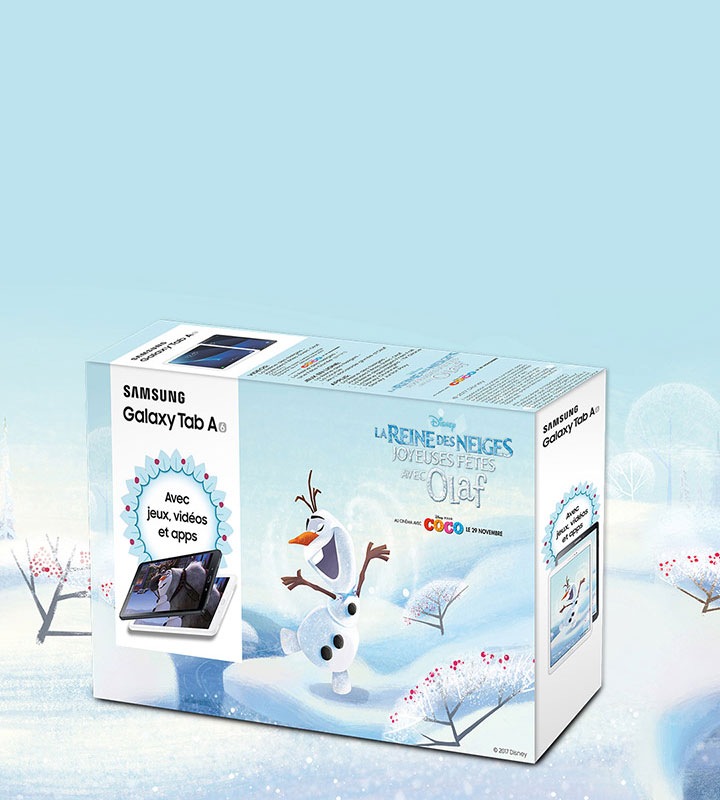 « La Reine des Neiges » du Samsung Galaxy Tab A 10.1