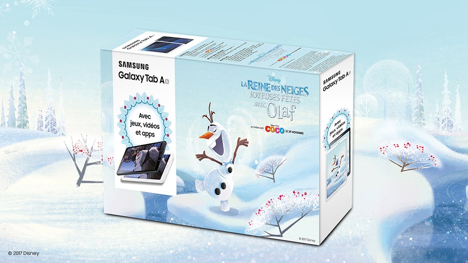 « La Reine des Neiges » du Samsung Galaxy Tab A 10.1 « La Reine des Neiges » du Samsung Galaxy Tab A 10.1
