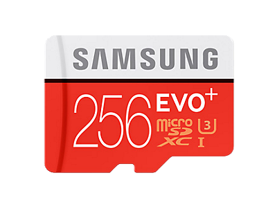 256 GB EVO-geheugenkaart