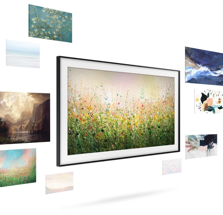Plusieurs chefs-d'œuvre sont affichés sur la TV The Frame grâce à l'Art Store qui propose une vaste collection parmi laquelle vous pouvez choisir.