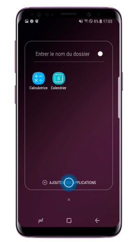 Appuyez sur « Ajouter des Applications »