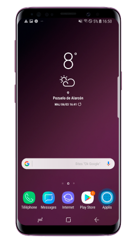 Le bouton « Applis » comme application préférée