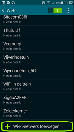 Comment puis-je connecter mon smartphone/tablette à un réseau Wifi ?