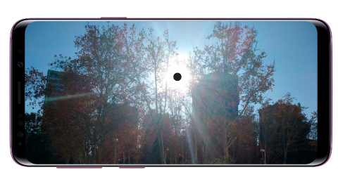 Le phénomène « Black Sun » sur une photo