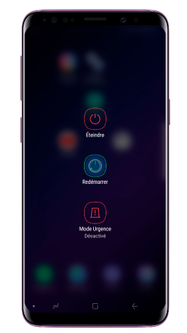 Redémarrez le Galaxy S9