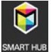Натиснете бутона „Smart Hub” на дистанционното управление