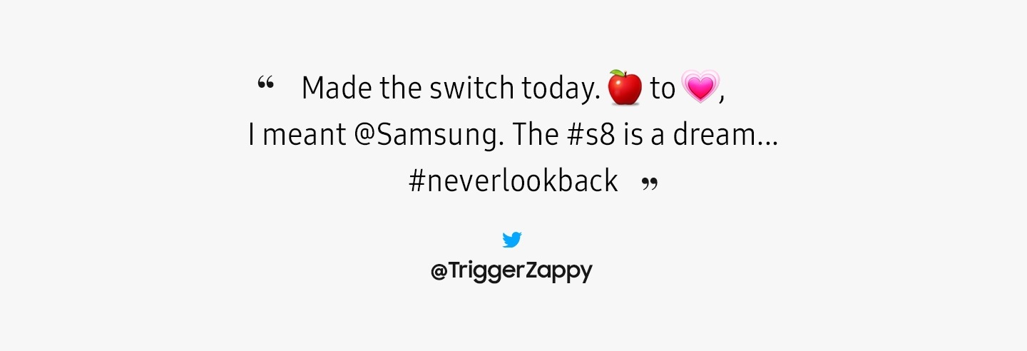 Imaginea unei recenzii - ATENȚIE, prieteni! Am făcut trecerea de la @Apple la @Samsung! #Feelingfree…