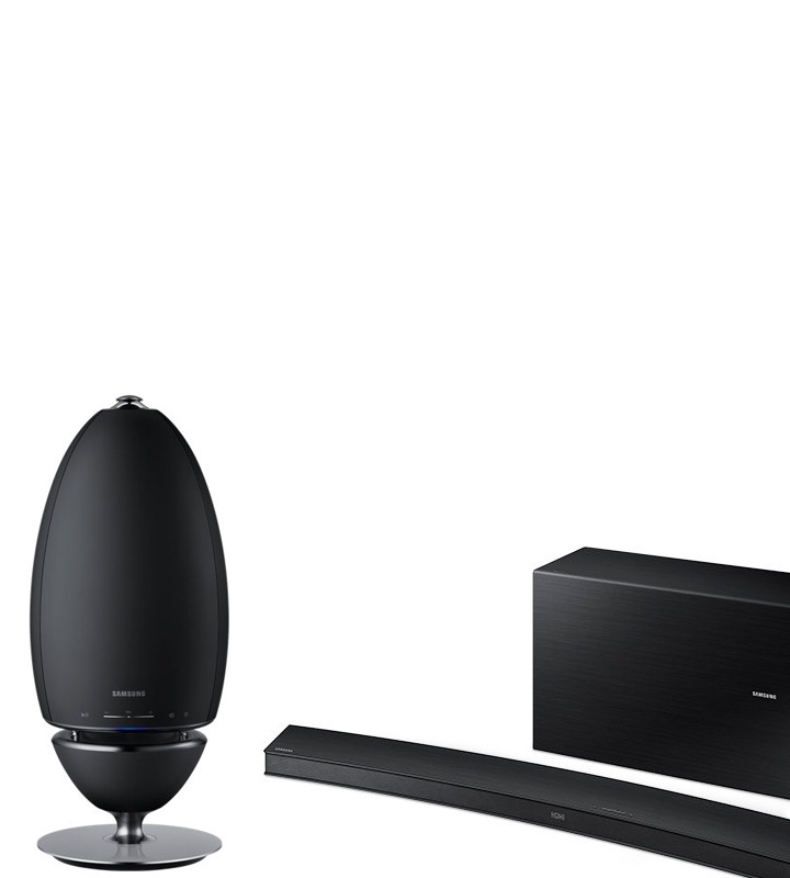 Produtos Samsung de áudio e vídeo