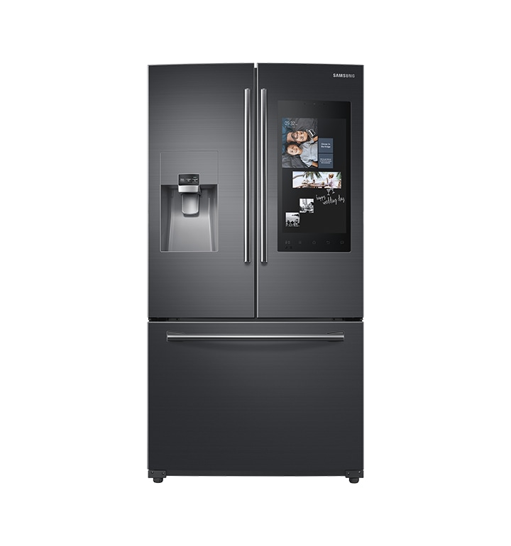 Refrigeradores Samsung Refrigerador French Door 3 Portas Samsung visto de frente