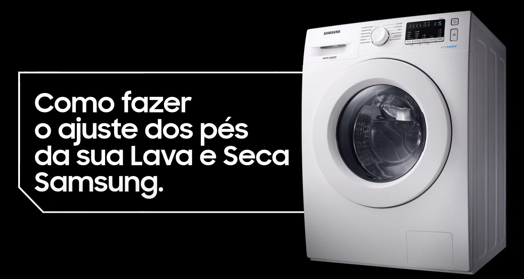 Como ajustar os pés da lavadora de roupas Como ajustar os pés da lavadora de roupas