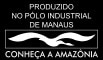 Selo de produzido no Pólo industrial de Manaus. Conheça a Amazônia.