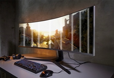 Linhas no monitor