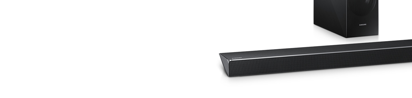 Clear Cinematic Sound Samsung wireless soundbar